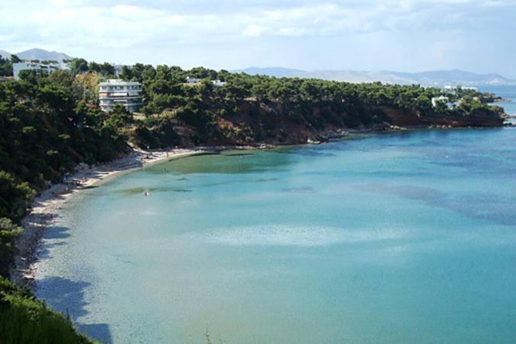 The White House Beach Villa Rafína Eksteriør bilde