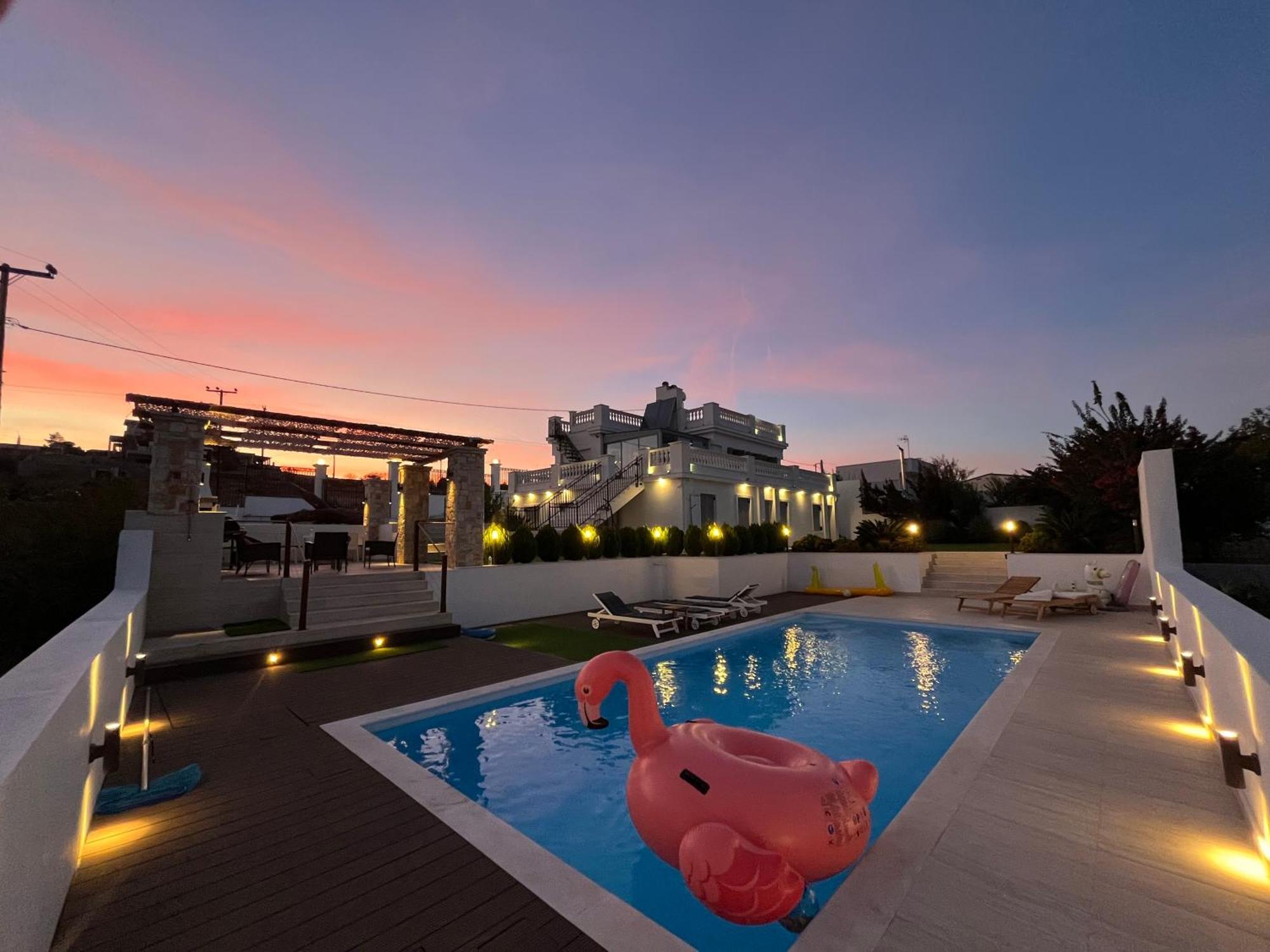 The White House Beach Villa Rafína Eksteriør bilde